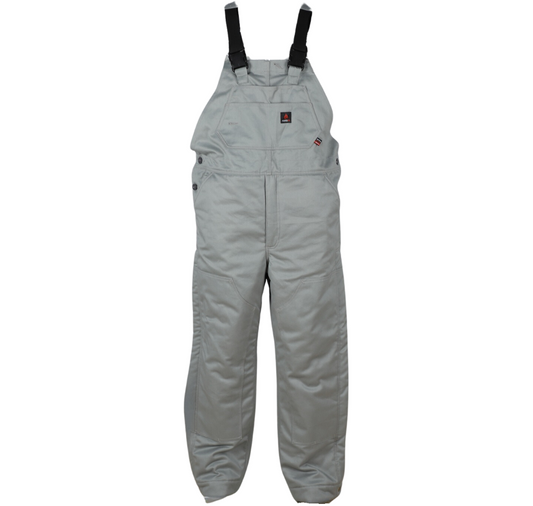 Forge Fr Men's Grey Insulated Bib Overall