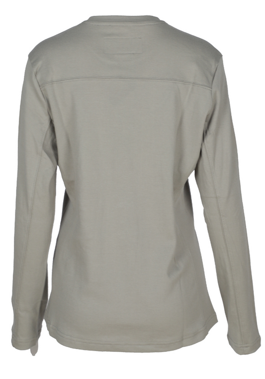 Forge Fr Women's Grey Crew Neck T-shirt