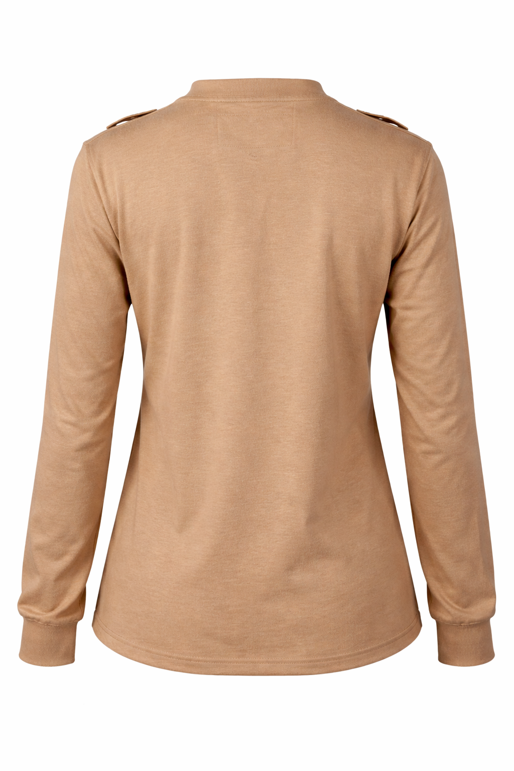 Forge Fr Ladies Khaki Light Weight Henley Tee