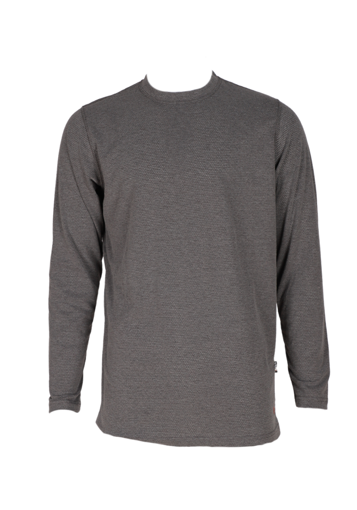 FORGE FR MEN'S BASE LAYER CHARCOAL GREY TEE