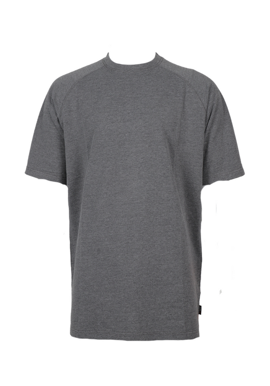 FORGE FR MEN'S SHORT SLEEVE BASE LAYER CHARCOAL GREY TEE
