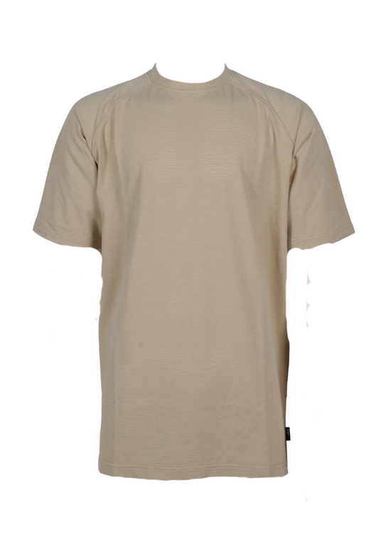 FORGE FR MEN'S SHORT SLEEVE BASE LAYER KHAKI TEE
