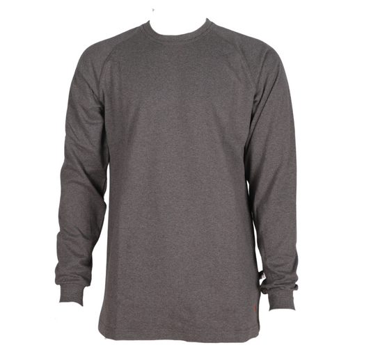 Forge Fr Men's Graphic Printed Grey Long Sleeve T-shirt