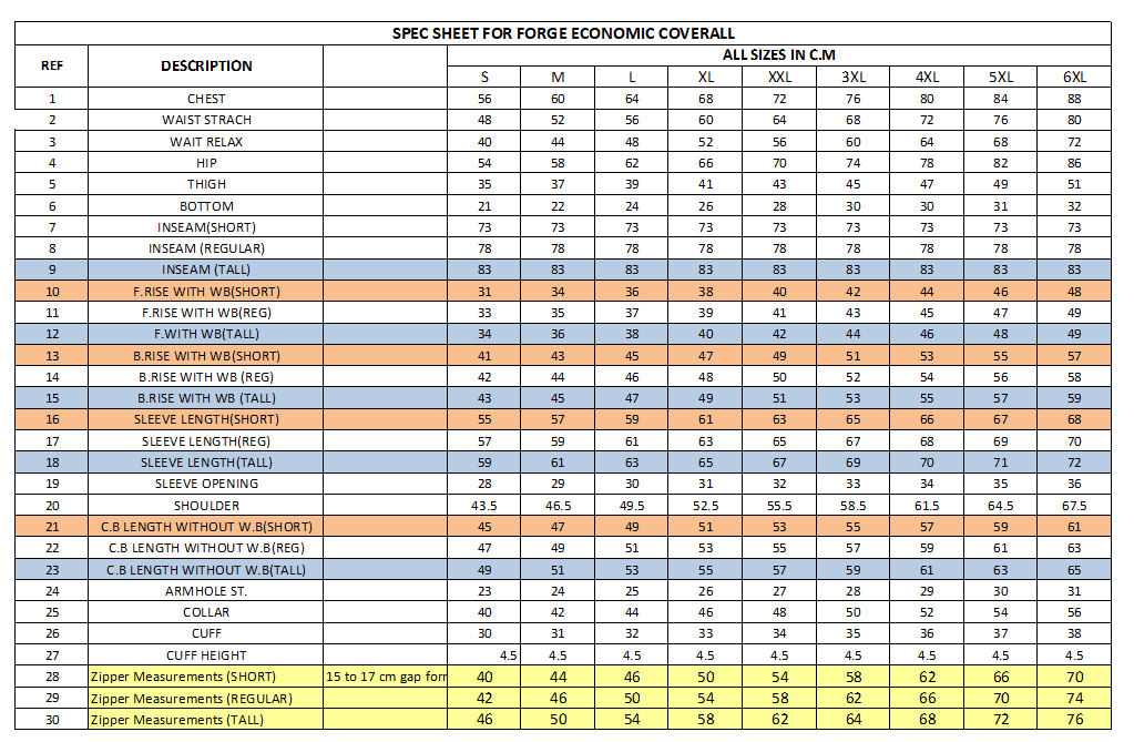 FORGE FR MEN'S DARK GREY COVERALL