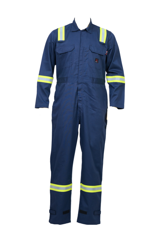 Forge Fr Men's Navy Coverall With Taping