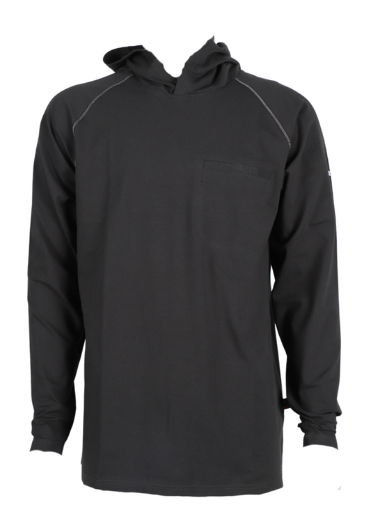 FORGE FR MEN'S BLACK HOODED TEE