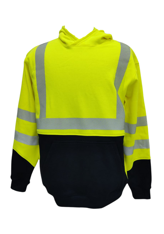 FORGE FR MEN'S YELLOW HI-VIS HOODIE