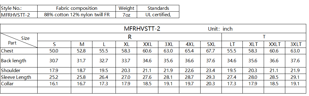 FORGE FR MEN'S YELLOW HI-VIS TWO TONE SHIRT