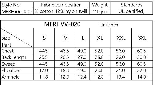 Forge Fr Men's Hi-Vis Fire Resistant Vest