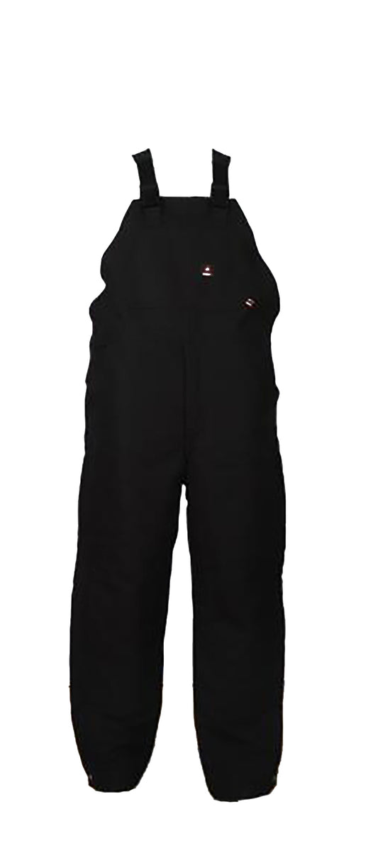 Forge Fr Men's Black Insulated Bib Overall