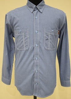FORGE FR MEN'S 5.4 OZ STELLAR WEAVE BUTTON SHIRT