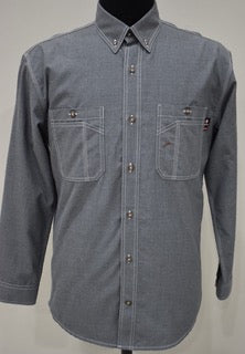 FORGE FR MEN'S 5.4 OZ STELLAR WEAVE BUTTON SHIRT