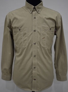 FORGE FR MEN'S 5.4 OZ STELLAR WEAVE BUTTON SHIRT
