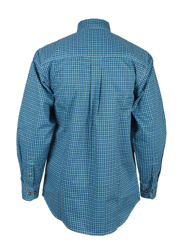 Forge Fr Men's Plaid Long Sleeve Shirt
