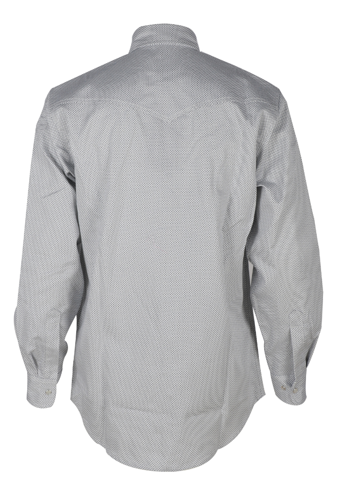 FORGE FR MEN'S PLAID LONG SLEEVE SNAPS SHIRT