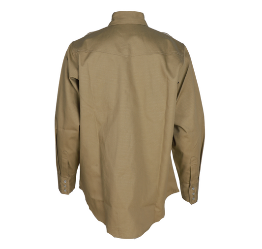 MEN'S FR Khaki SNAP RIPSTOP SHIRT