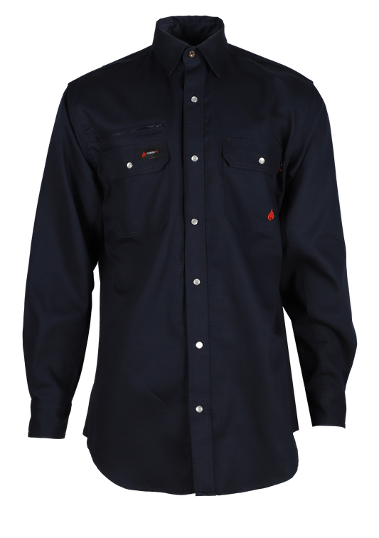 FORGE FR MEN'S  LIGHTE WEIGHTED RIPSTOP VENT SNAP SHIRT