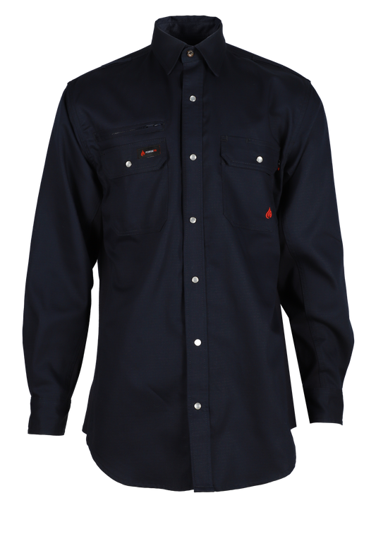 FORGE FR MEN'S LIGHT WEIGHT RIPSTOP SNAP SHIRT