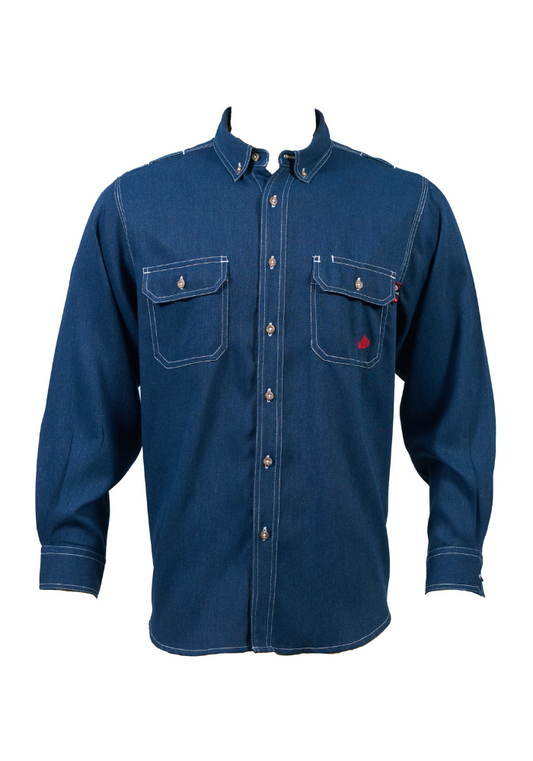 Forge Fr Men's Denim Navy Tecasafe Shirt