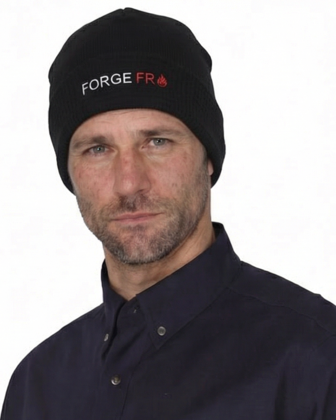 Forge Fr Men's Black Beanie Cap