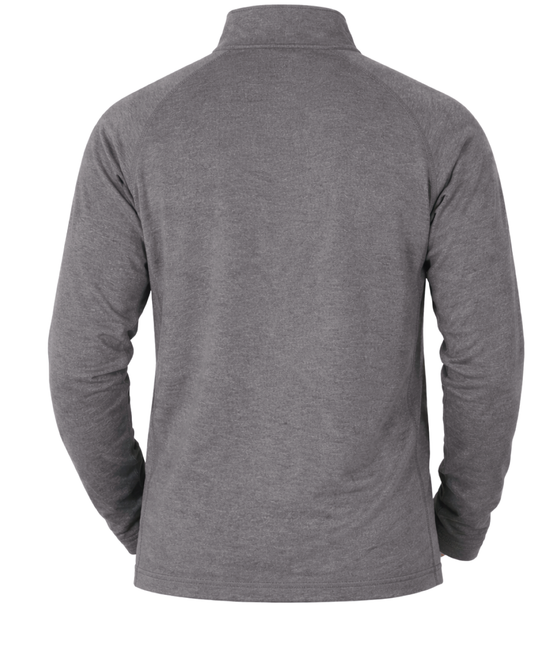 FORGE FR MEN'S CHARCOAL GREY 1/4 ZIP TEE