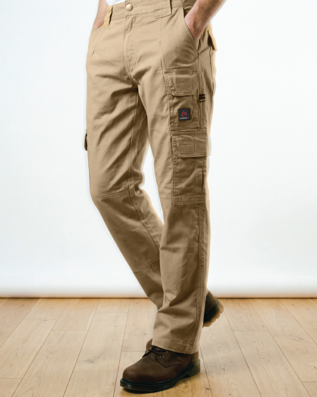 Forge Fr Men's Khaki Cargo Pant