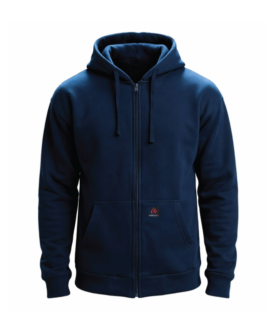 Forge Fr Men's Navy Sweatshirt With Hood