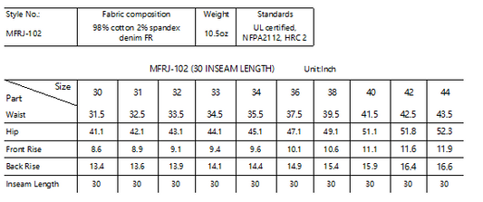 Forge Fr Men's Denim Stretch Jeans