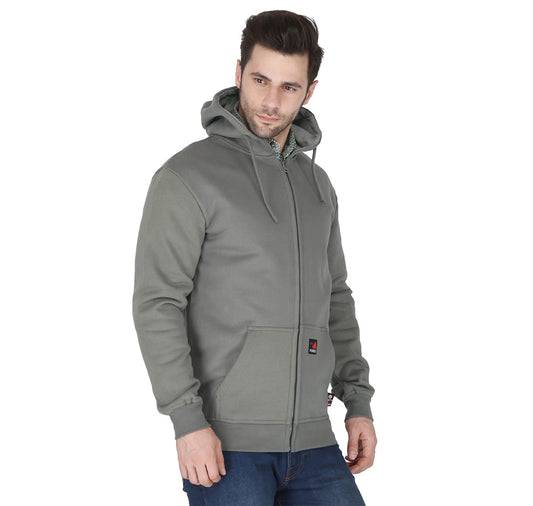 Forge Fr Men's Grey Sweatshirt With Hood