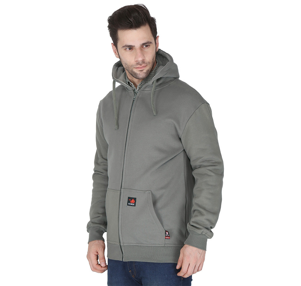 Forge Fr Men's Grey Sweatshirt With Hood