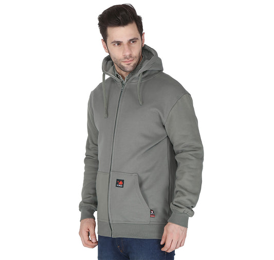Forge Fr Men's Grey Sweatshirt With Hood
