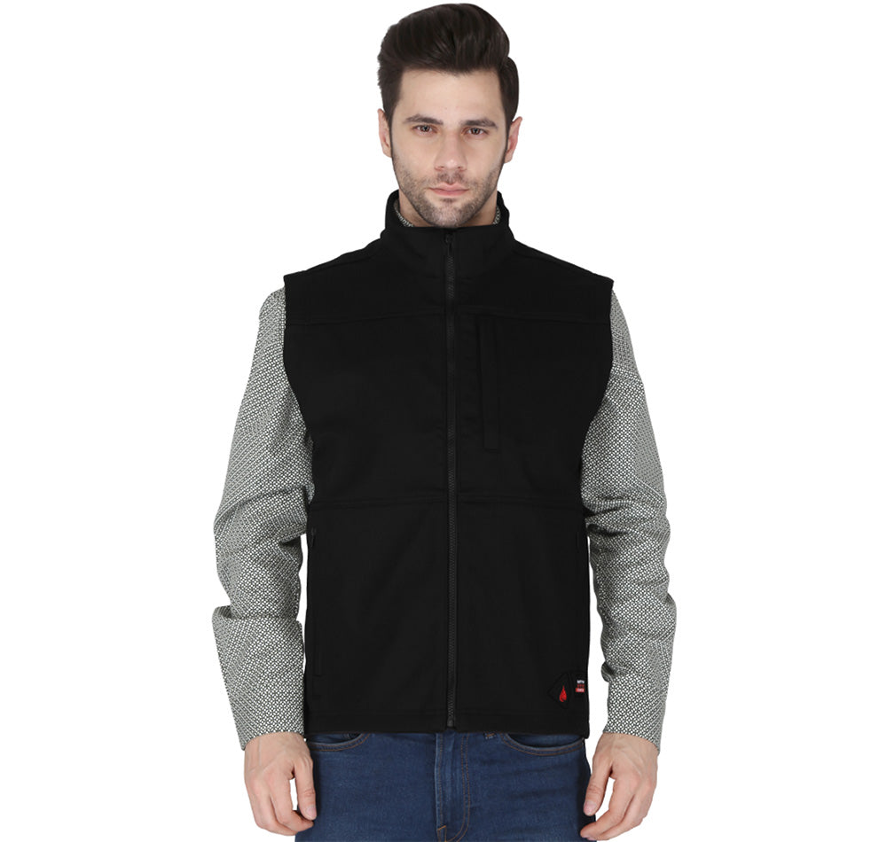 Forge Fr Men's Black Ripstop Vest