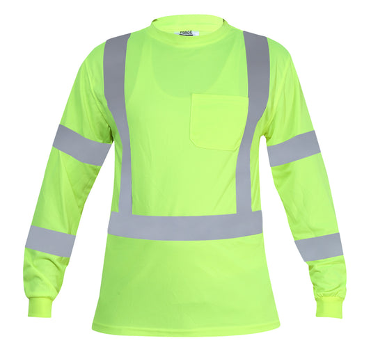 Forge Fr Men's Hi-Vis Long Sleeve T-shirt