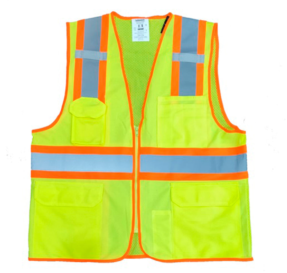 Forge Fr Men's Hi-Vis Mesh Two Tone Vest