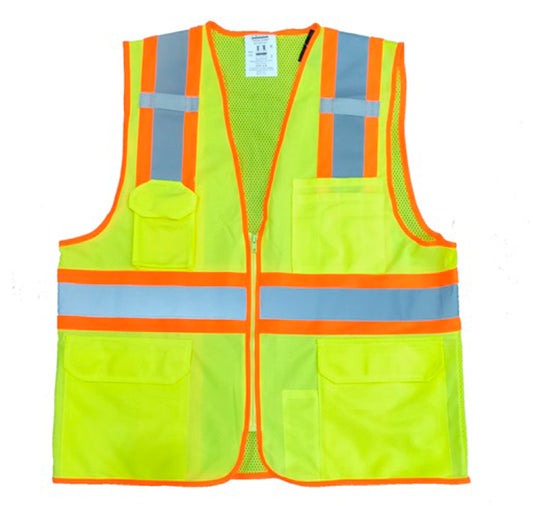 Forge Fr Men's Hi-Vis Mesh Two Tone Vest