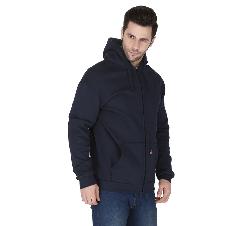 Forge Fr Men's Navy Sweatshirt With Hood