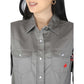 Forge Fr Women's Grey Long Sleeve Shirt