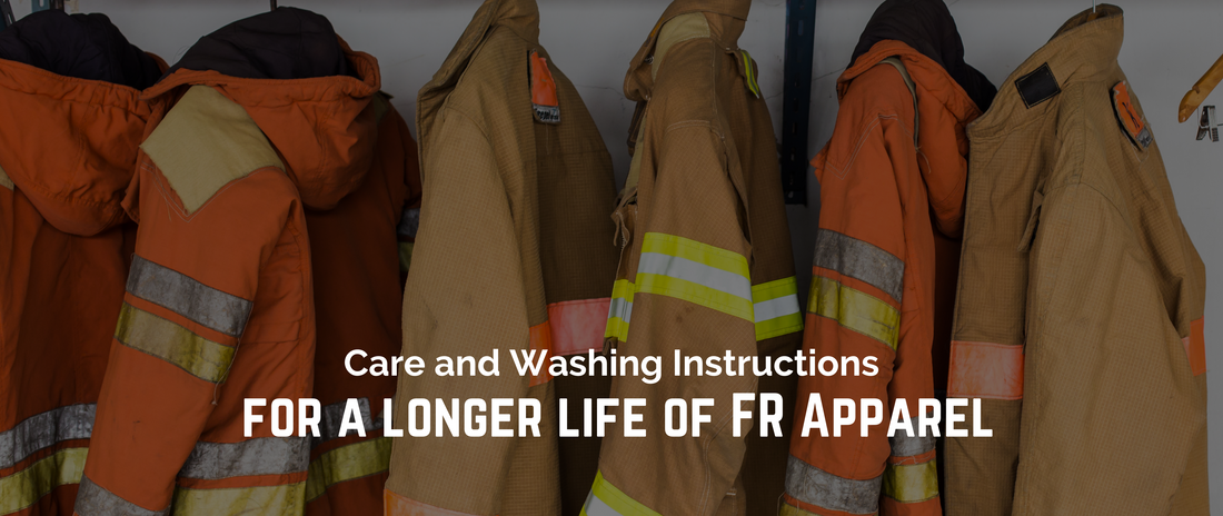 Care and Washing Instructions for a longer life of FR Apparel