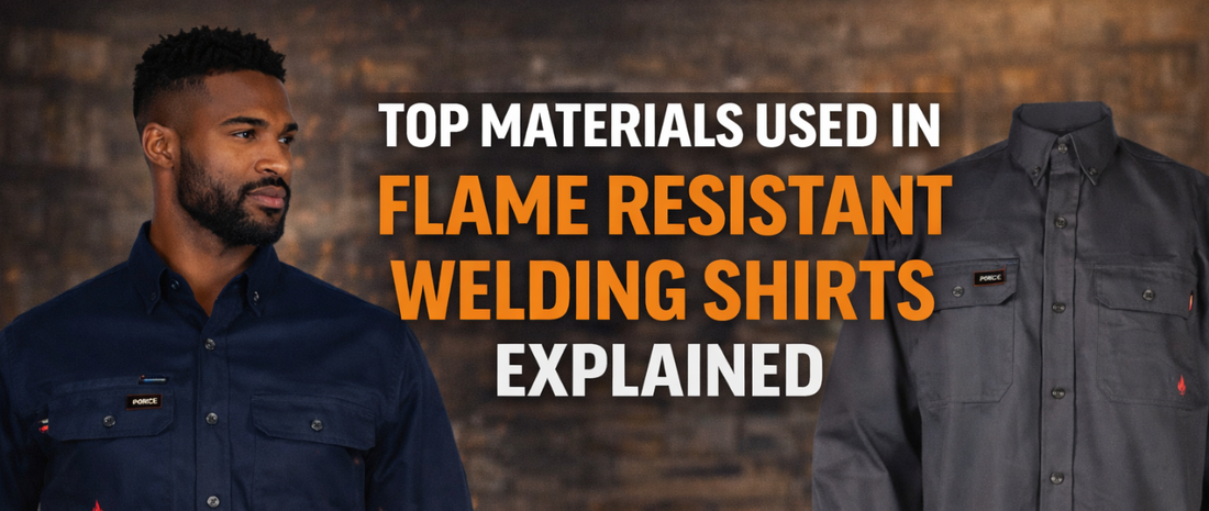 Top Materials Used in Flame Resistant Welding Shirts Explained