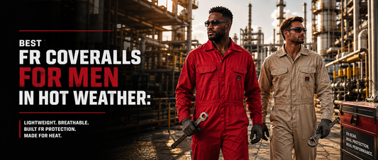Best FR Coveralls for Men in Hot Weather: Comfort Without Cutting Corners on Safety