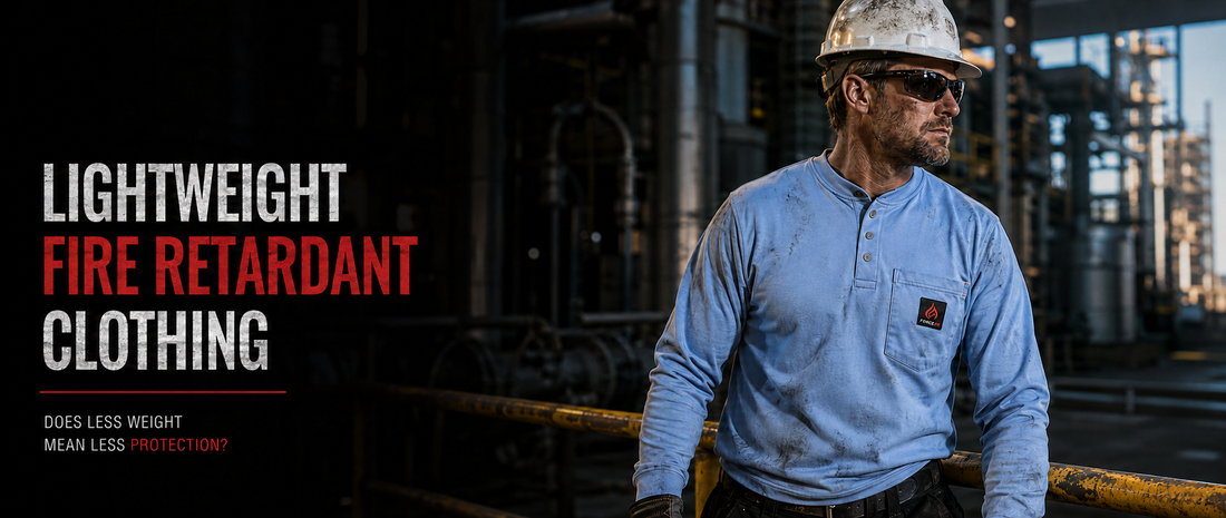 Lightweight Fire Retardant Clothing -Does Less Weight Mean Less Protection