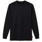Forge Fr Men's Ripped Framework Black Long Sleeve T-shirt