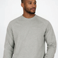 Forge Fr Men's Grey Crew Neck Light Weight Long Sleeve T-shirt