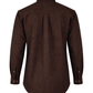Forge Fr Men's Brown Plaid Printed Long Sleeve Shirt