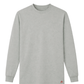 Forge Fr Men's Grey Crew Neck Light Weight Long Sleeve T-shirt
