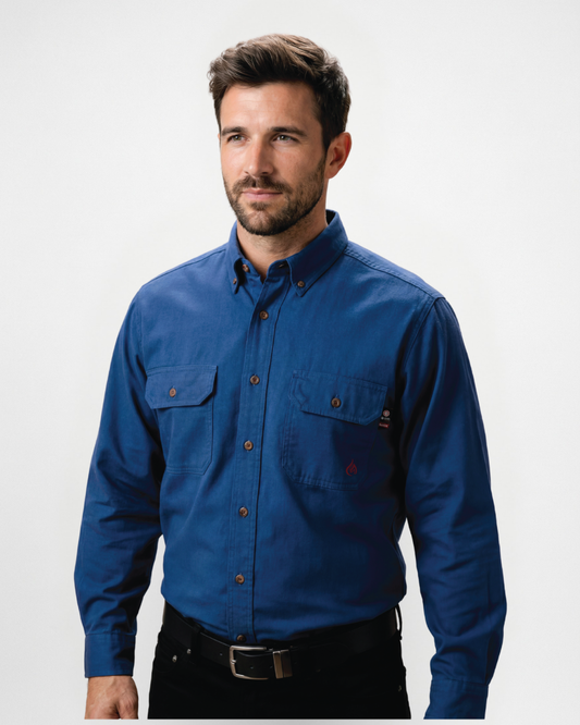 Forge FR MEN'S COBALT BLUE WESTEX DH AIR SHIRT