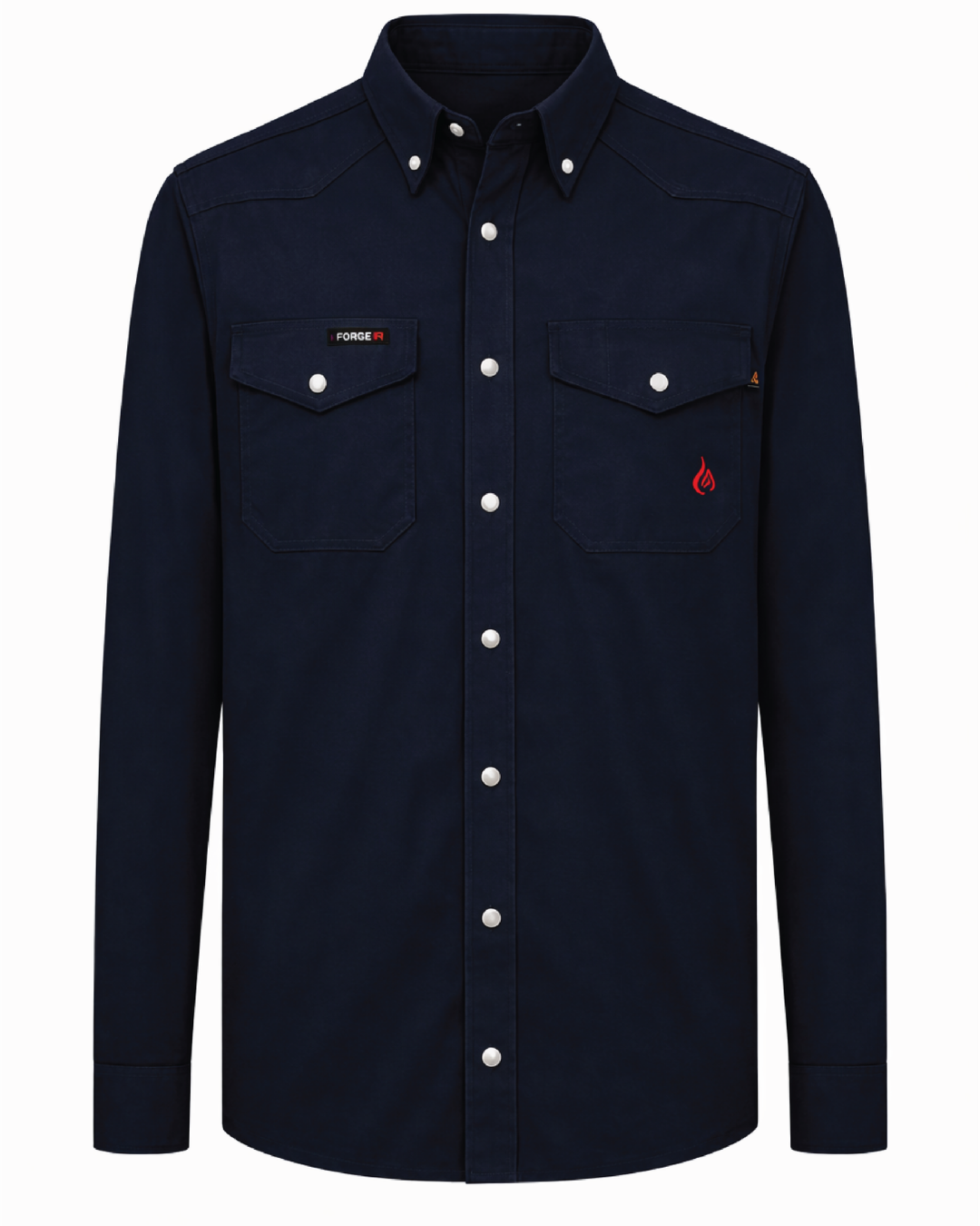 MEN'S FR Navy SNAP RIPSTOP SHIRT