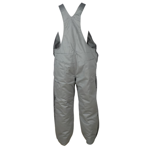 Forge Fr Men's Grey Insulated Bib Overall