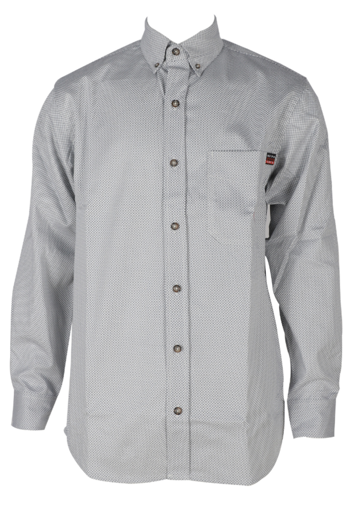 FORGE FR MEN'S PLAID LONG SLEEVE BUTTON SHIRT