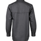 FORGE FR MEN'S GREY RIPSTOP VENT BUTTON SHIRT